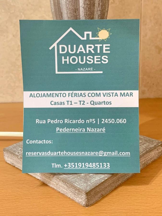 Duarte Houses - Casa T1 - Com Vista Mar Ναζαρέ Εξωτερικό φωτογραφία