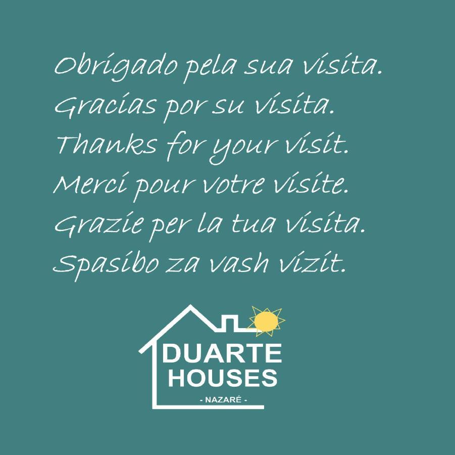 Duarte Houses - Casa T1 - Com Vista Mar Ναζαρέ Εξωτερικό φωτογραφία